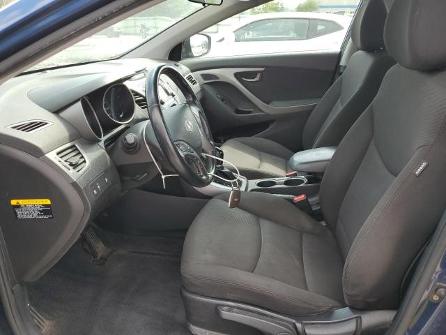  HYUNDAI ELANTRA 2016 Granatowy
