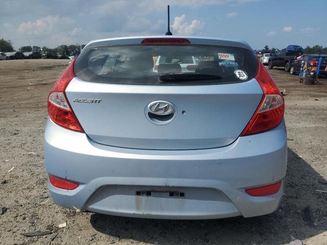 Hatchbacks HYUNDAI ACCENT 2014 Granatowy