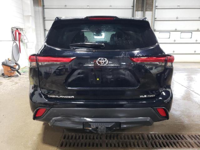  TOYOTA HIGHLANDER 2021 Czarny