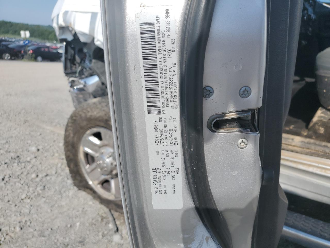 2015 Ram 2500 St VIN: 3C6UR5HLXFG655913 Lot: 63275035