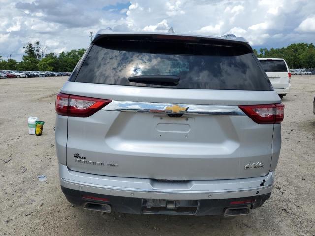  CHEVROLET TRAVERSE 2021 Srebrny