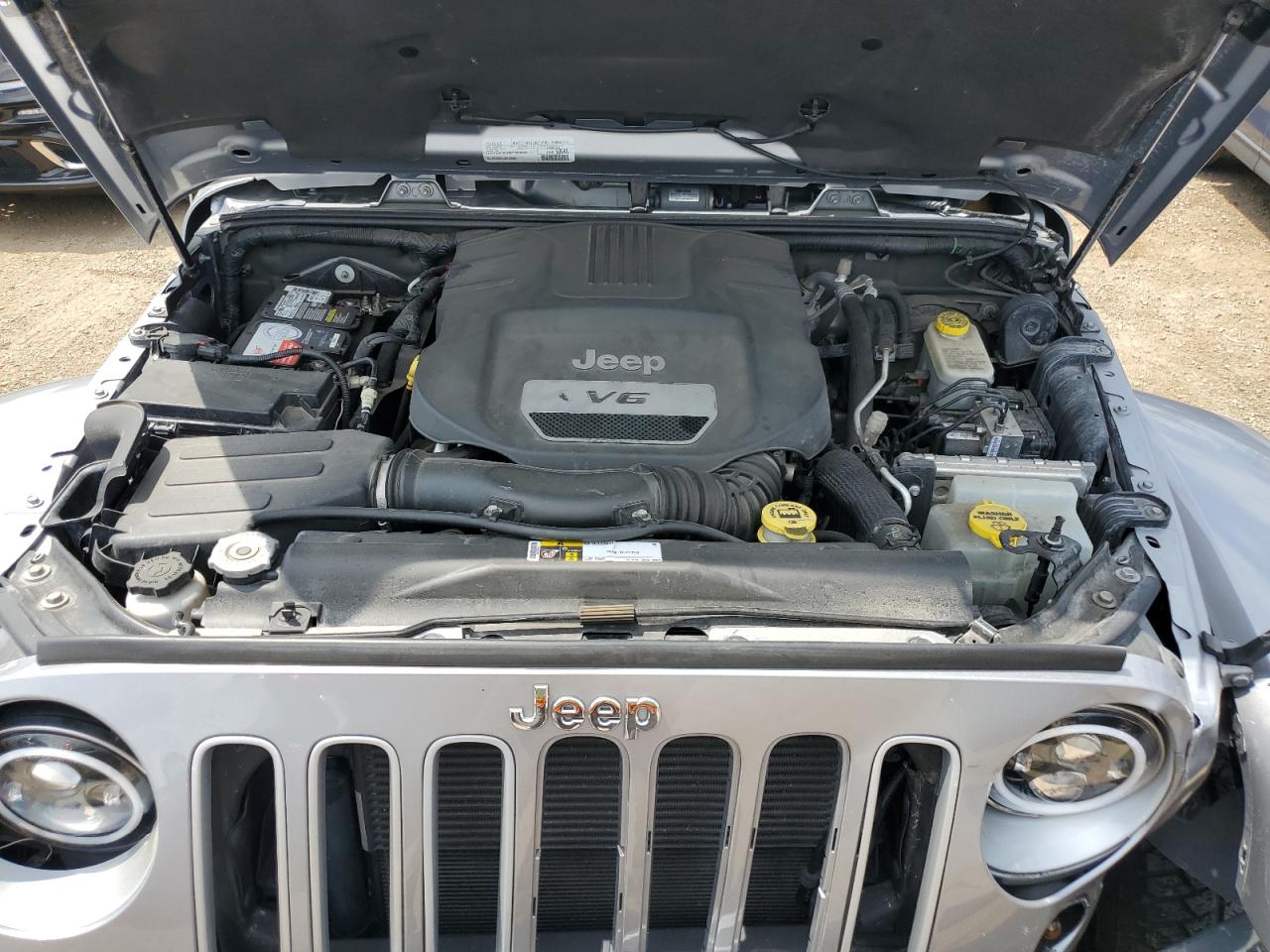 2016 Jeep Wrangler Sahara VIN: 1C4GJWBG9GL100518 Lot: 64752405