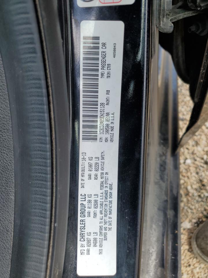 2014 Dodge Avenger Se VIN: 1C3CDZAB5EN151128 Lot: 63496515