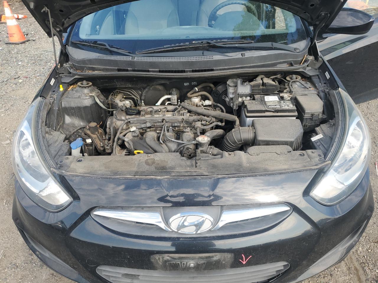 2014 Hyundai Accent Gls VIN: KMHCT5AE4EU174600 Lot: 62815495