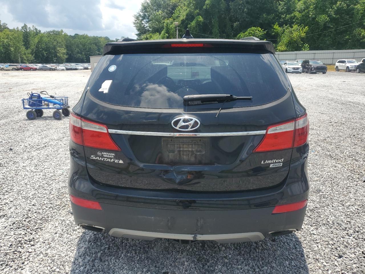 2013 Hyundai Santa Fe Limited VIN: KM8SRDHF3DU016394 Lot: 63862525