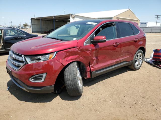  FORD EDGE 2017 Czerwony