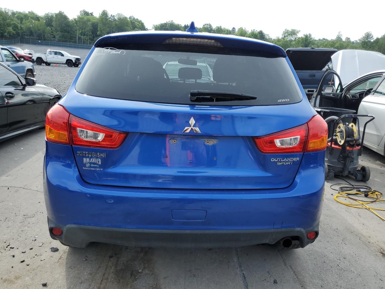 2017 Mitsubishi Outlander Sport Es VIN: JA4AR3AU8HZ000407 Lot: 63787225