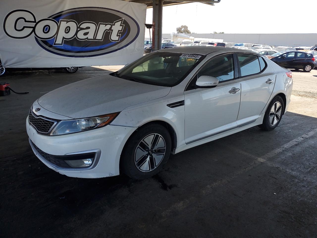 2011 Kia Optima Hybrid VIN: KNAGM4AD7B5006313 Lot: 66740845
