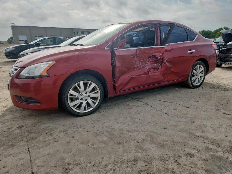  NISSAN SENTRA 2015 Czerwony