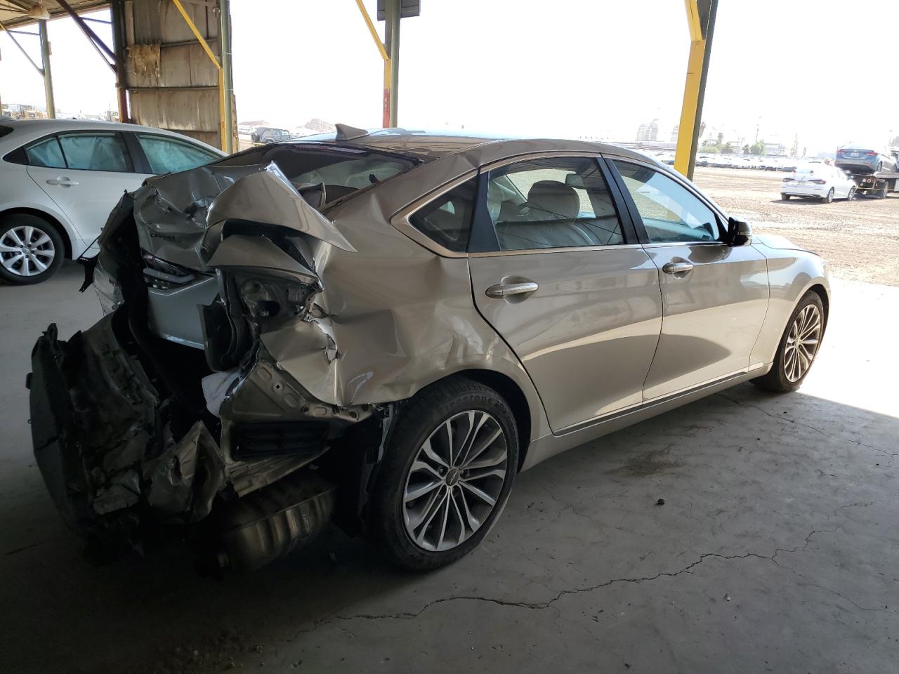 2015 Hyundai Genesis 3.8L VIN: KMHGN4JE8FU040356 Lot: 66265115