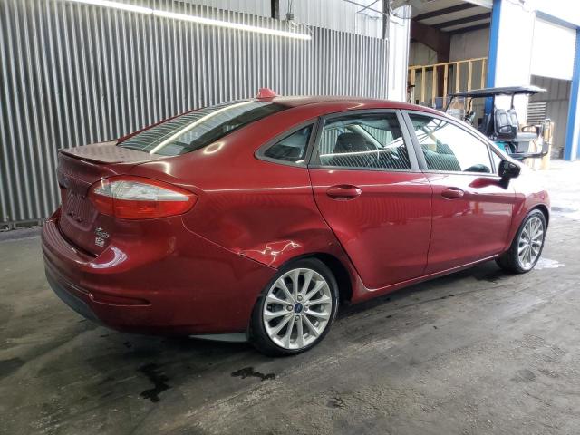 Sedans FORD FIESTA 2014 Red