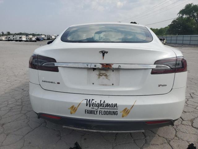 Hatchbacks TESLA MODEL S 2013 Biały