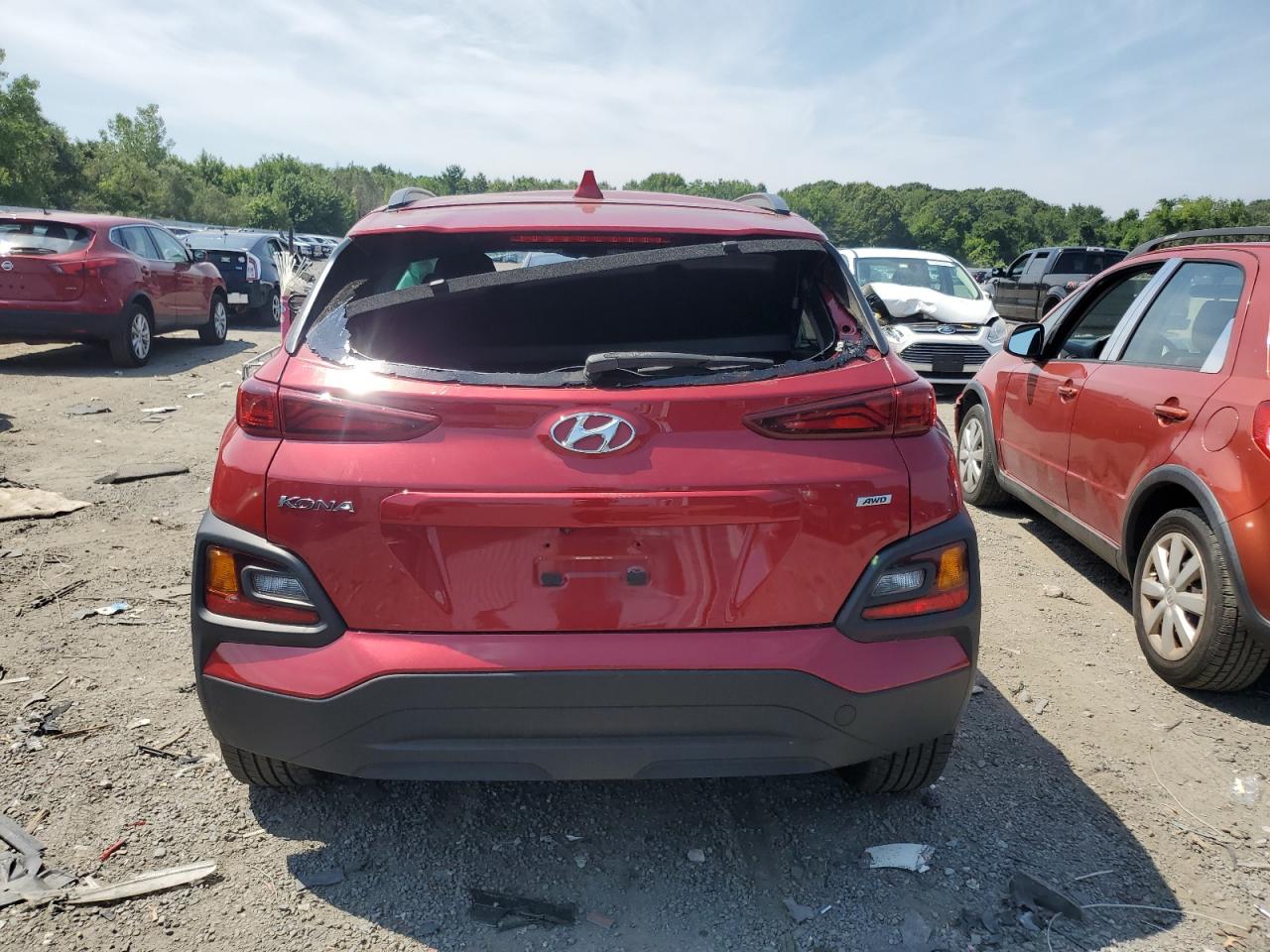 2019 Hyundai Kona Sel VIN: KM8K6CAAXKU338044 Lot: 63176455