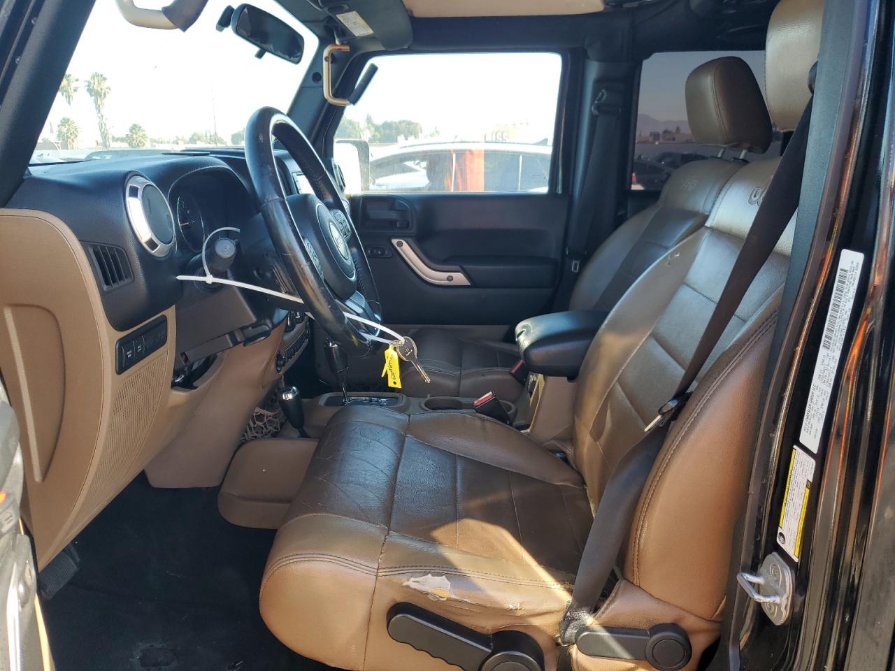 2012 Jeep Wrangler Unlimited Rubicon VIN: 1C4HJWFG9CL276753 Lot: 62996995