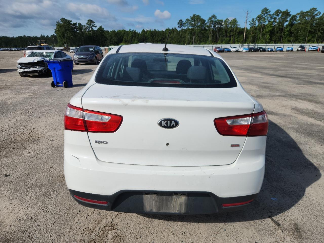 2013 Kia Rio Lx VIN: KNADM4A3XD6200597 Lot: 63261965