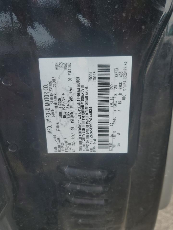 2009 Ford Ranger Super Cab VIN: 1FTZR45E69PA44534 Lot: 63254475