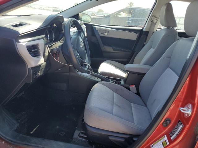 Седаны TOYOTA COROLLA 2015 Красный
