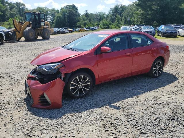 TOYOTA COROLLA 2019 Czerwony