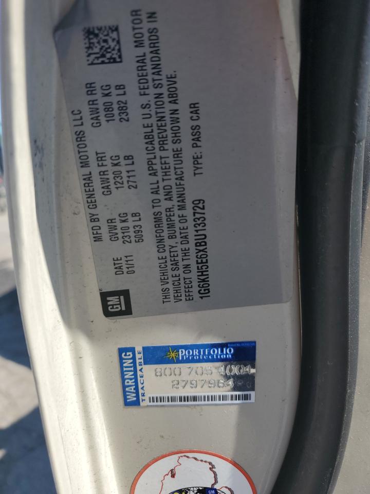 1g6kh5e6xbu133729 1G6KH5E6XBU133729 2011 Cadillac Dts Premium Collection