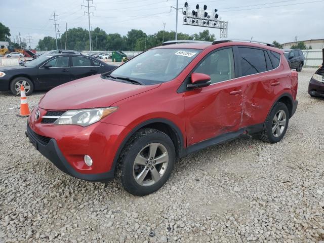  TOYOTA RAV4 2015 Czerwony