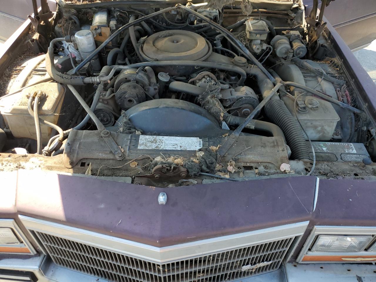 1986 Cadillac Fleetwood Brougham VIN: 1G6DW69Y3G9743871 Lot: 64623165