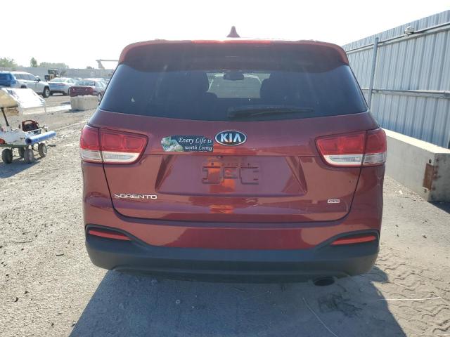  KIA SORENTO 2016 Красный