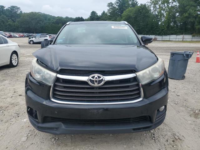  TOYOTA HIGHLANDER 2016 Черный