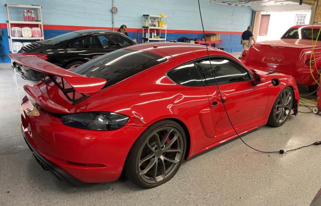  PORSCHE CAYMAN 2023 Czerwony