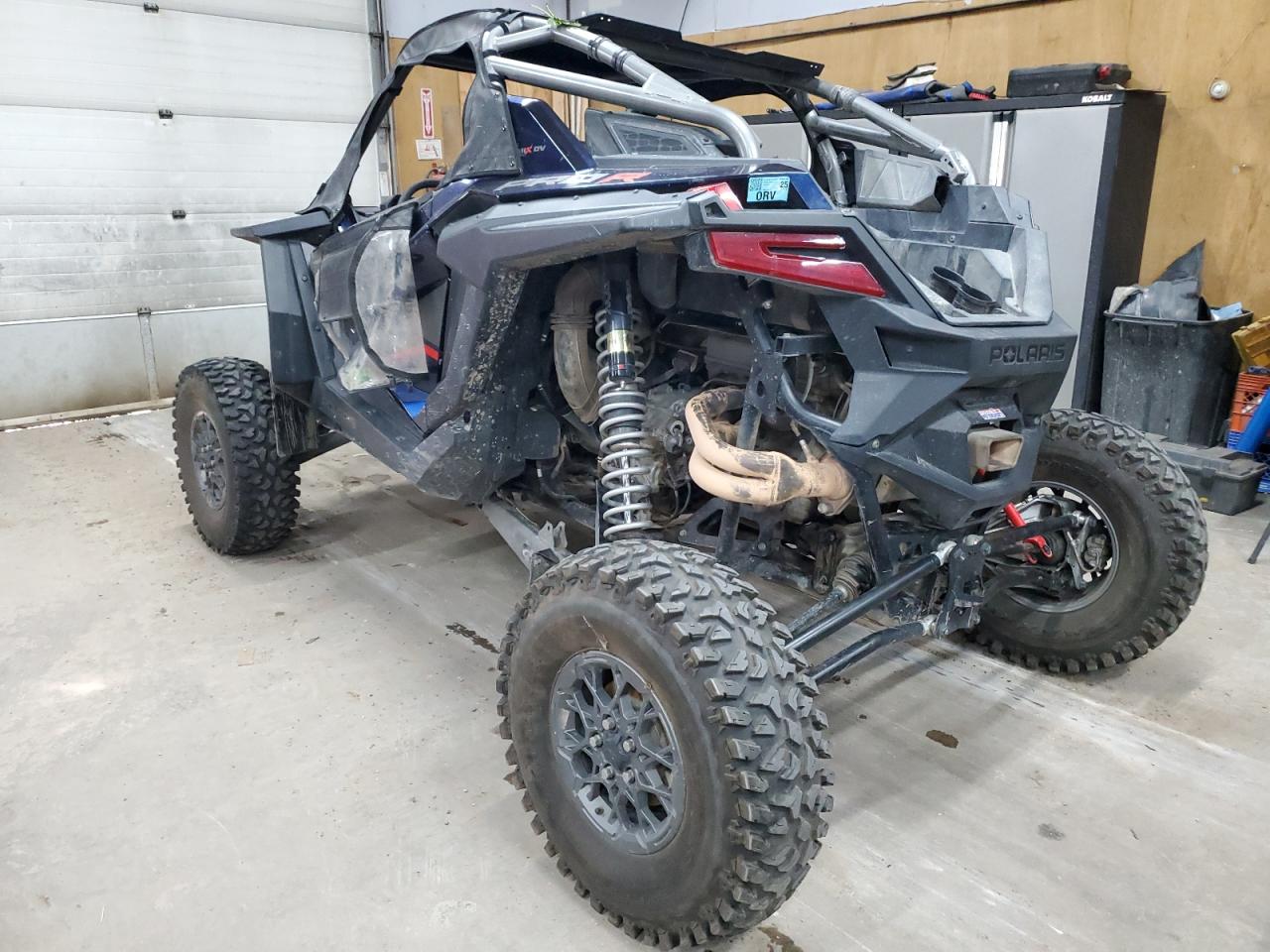 2023 Polaris Rzr Pro R Ultimate Launch Edition blue null gas 3NSRGL2K0PG321155 photo #4