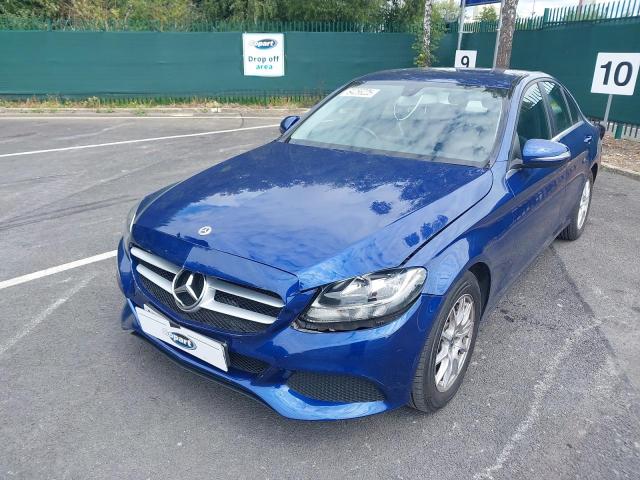 2017 MERCEDES-BENZ C CLASS C220D SE 4DR 9G-TRONIC for sale at Copart ST HELENS