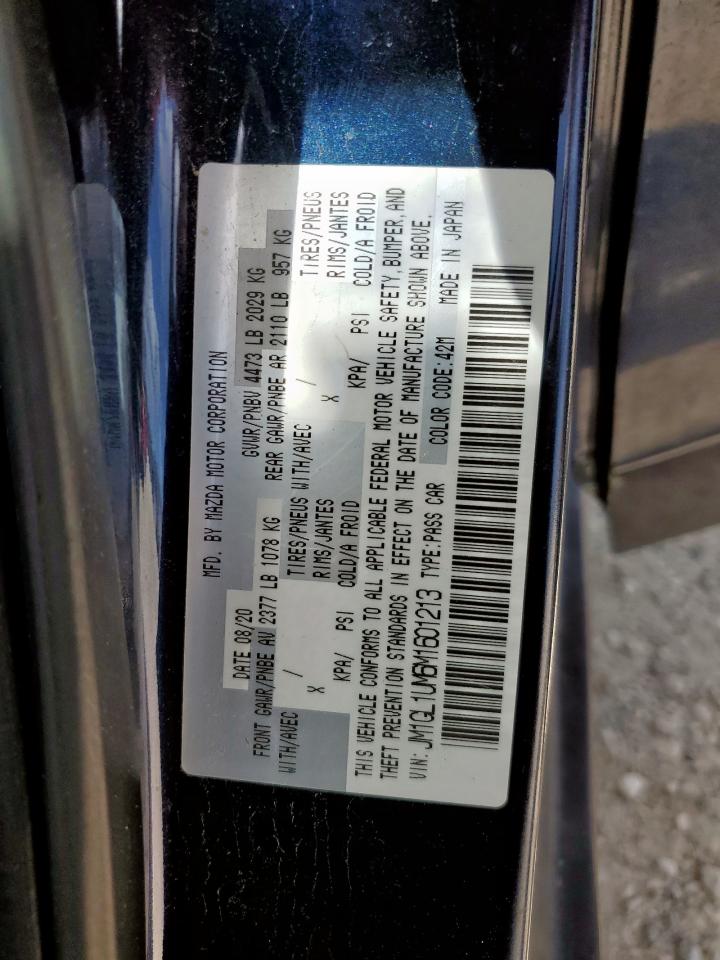 2021 Mazda 6 Sport VIN: JM1GL1UM6M1601213 Lot: 64881995