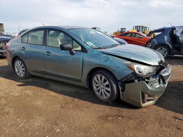  SUBARU IMPREZA 2016 Зеленый