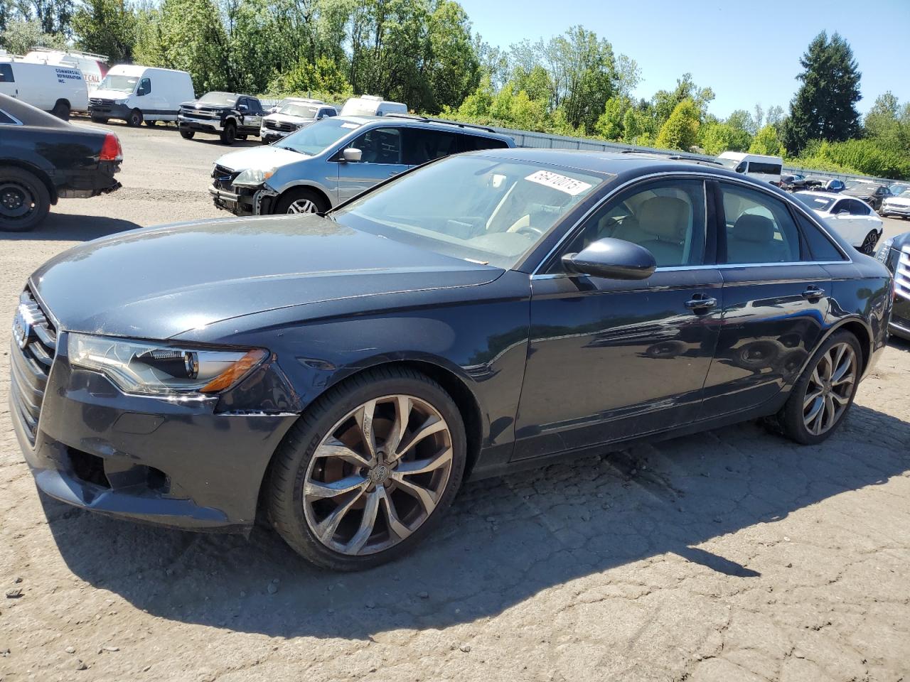 2013 Audi A6 Premium Plus VIN: WAUGFAFC9DN156029 Lot: 66410015