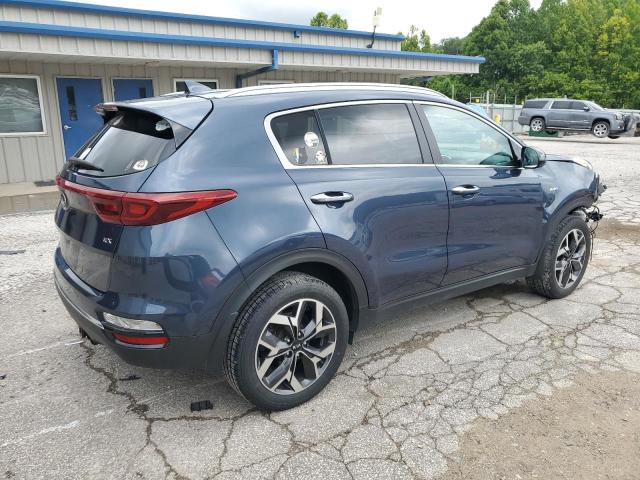  KIA SPORTAGE 2021 Синий