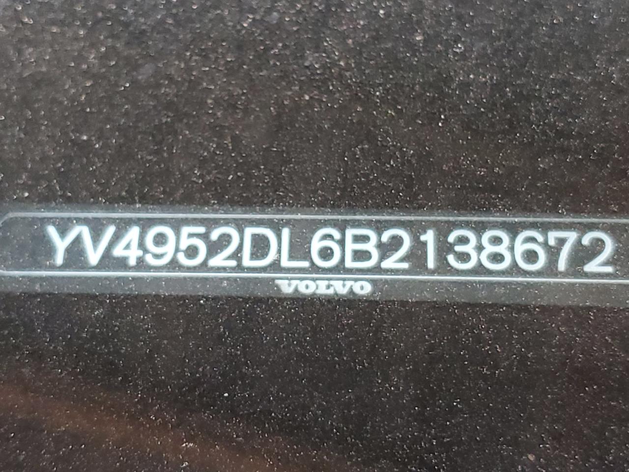 2011 Volvo Xc60 3.2 VIN: YV4952DL6B2138672 Lot: 63274815