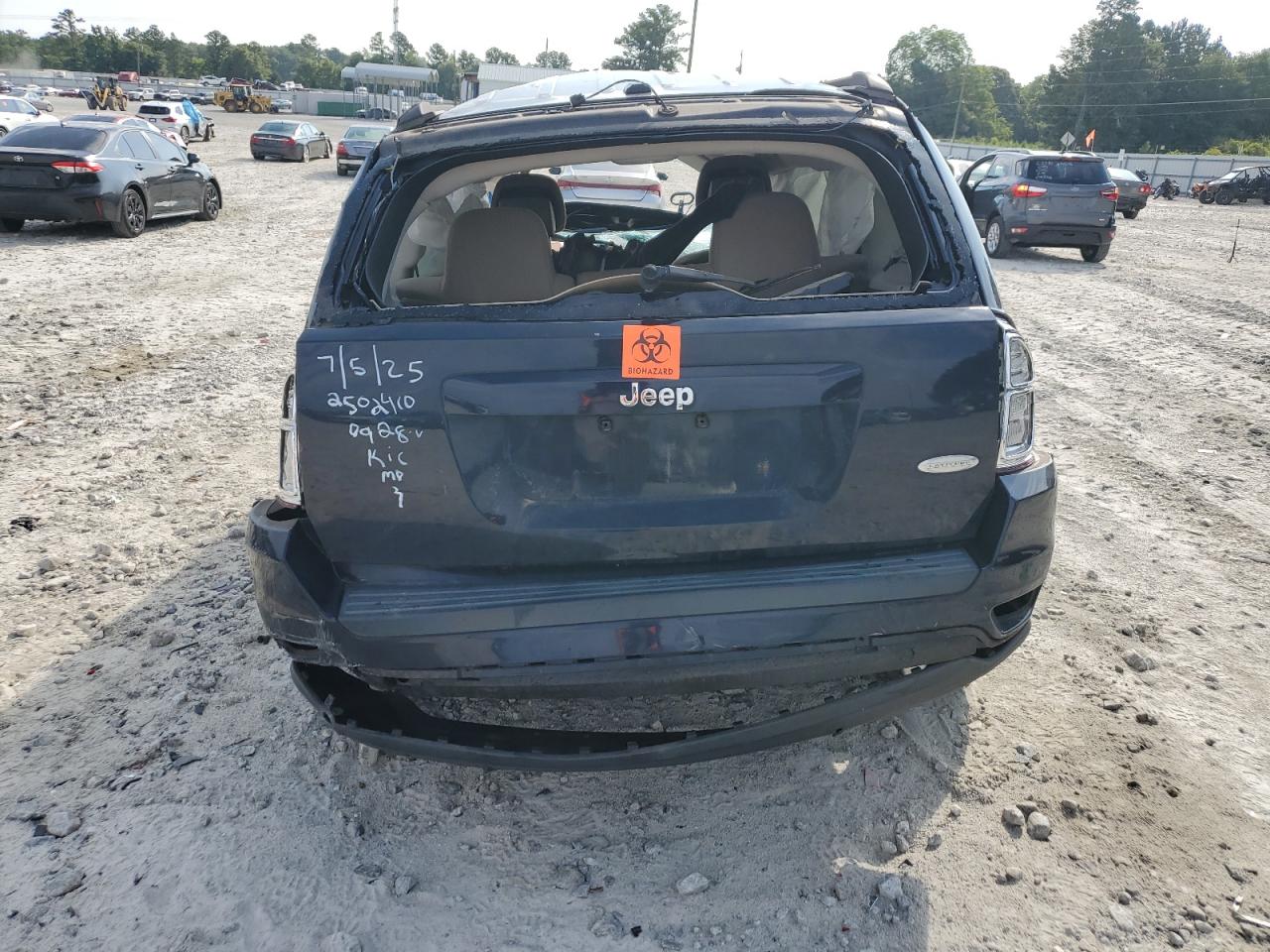 2011 Jeep Compass Sport VIN: 1J4NT1FA5BD170928 Lot: 64256365