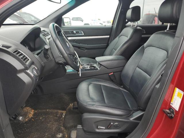 Parquets FORD EXPLORER 2017 Czerwony
