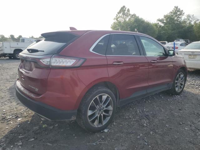  FORD EDGE 2016 Бордовый
