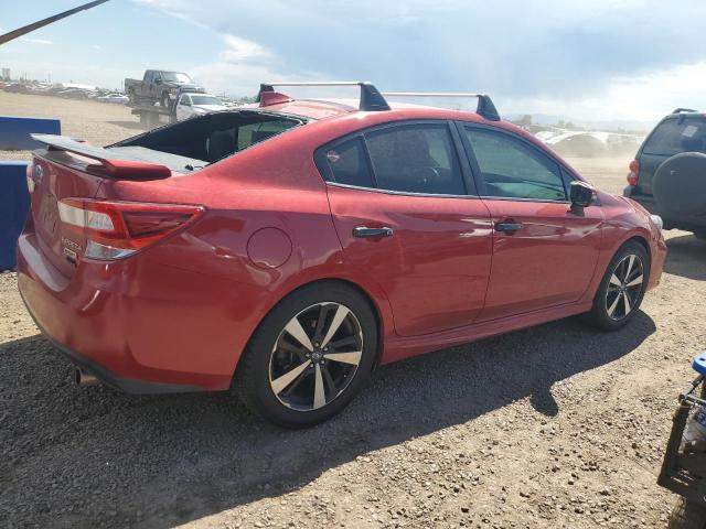  SUBARU IMPREZA 2019 Czerwony
