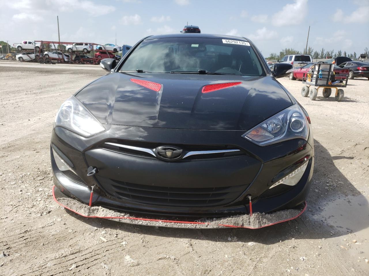 2015 Hyundai Genesis Coupe 3.8L VIN: KMHHU6KJ9FU126368 Lot: 66292135