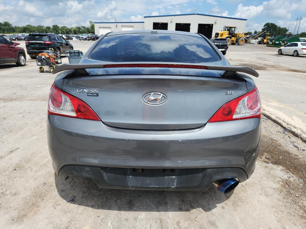 2010 Hyundai Genesis Coupe 3.8L VIN: KMHHU6KH0AU004858 Lot: 63600445