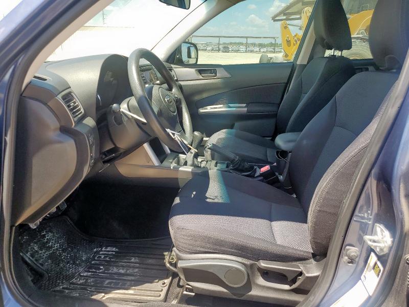  SUBARU FORESTER 2012 Blue