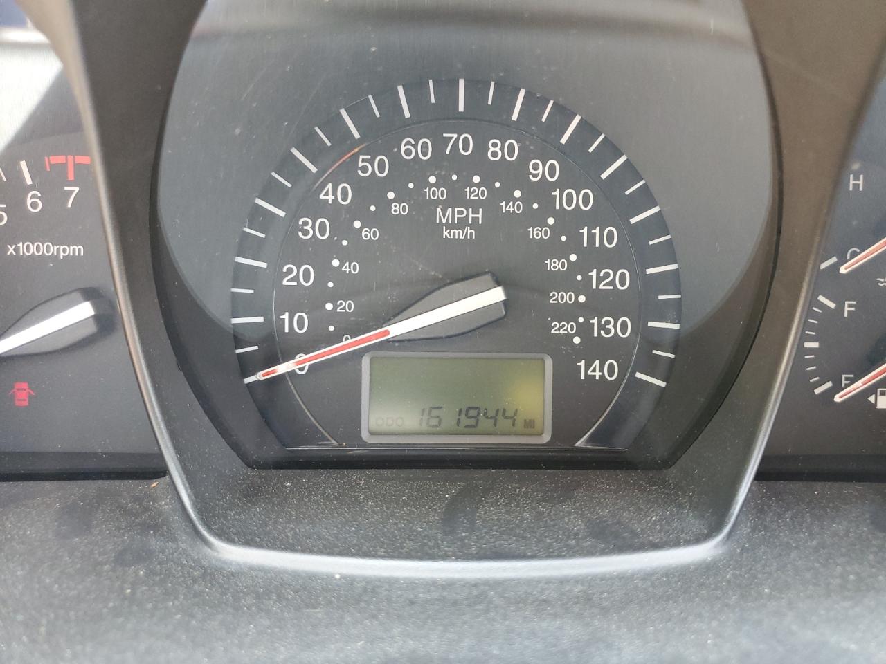 2009 Kia Spectra Ex VIN: KNAFE221895629340 Lot: 64288645