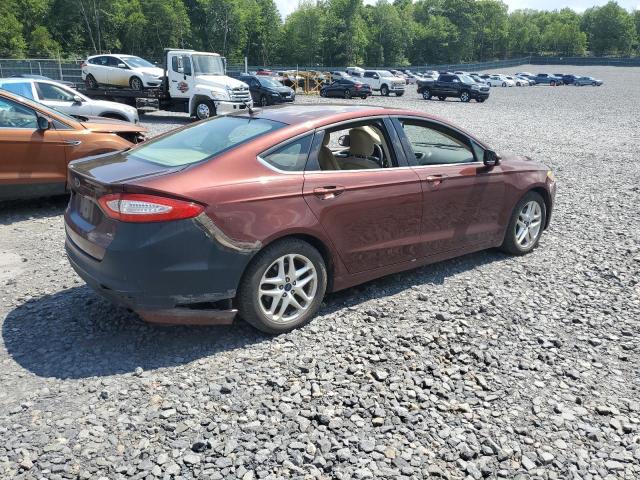 Sedans FORD FUSION 2016 Bordowy