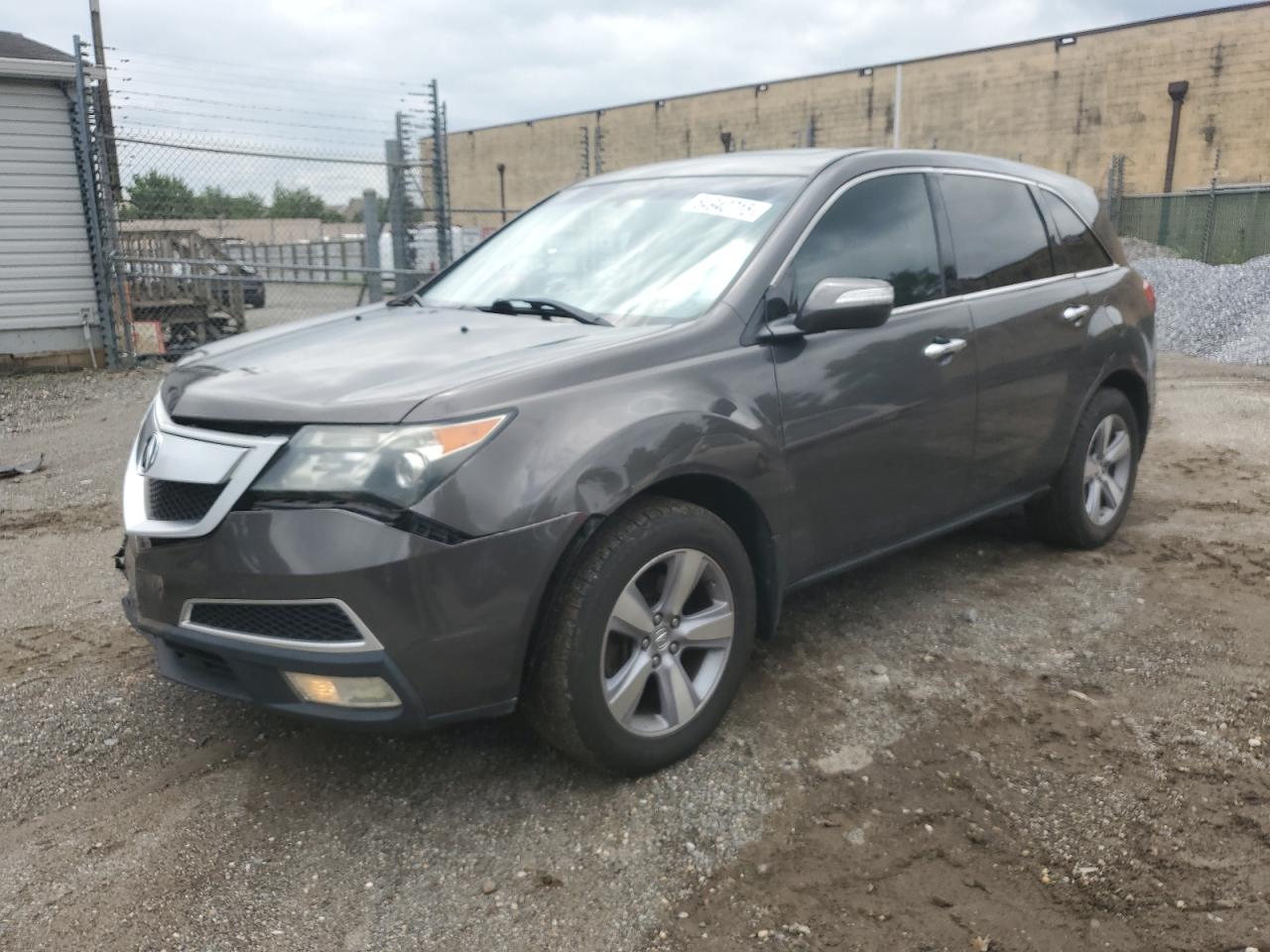 2012 Acura Mdx grey null gas 2HNYD2H23CH543796 photo #1