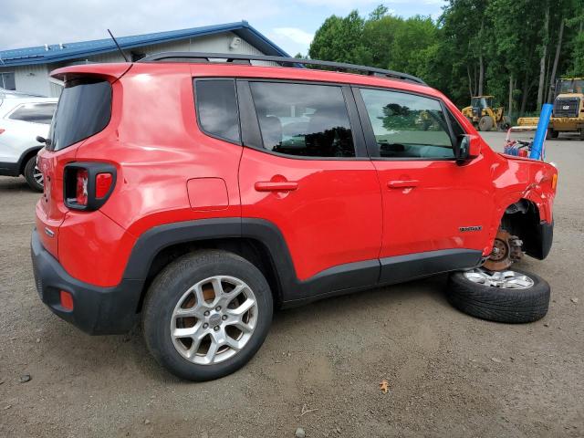  JEEP RENEGADE 2017 Czerwony