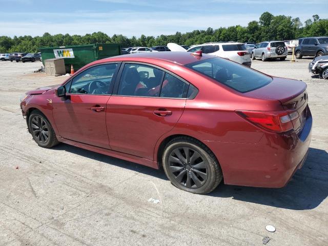  SUBARU LEGACY 2017 Красный