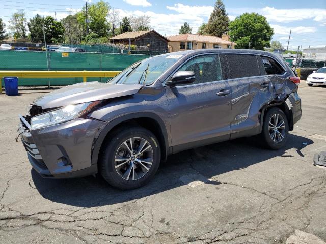  TOYOTA HIGHLANDER 2019 Серый