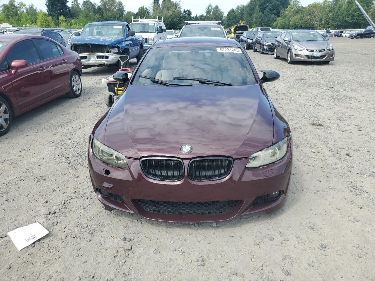 2009 BMW 335 I VIN: WBAWB73569P045482 Lot: 67231045