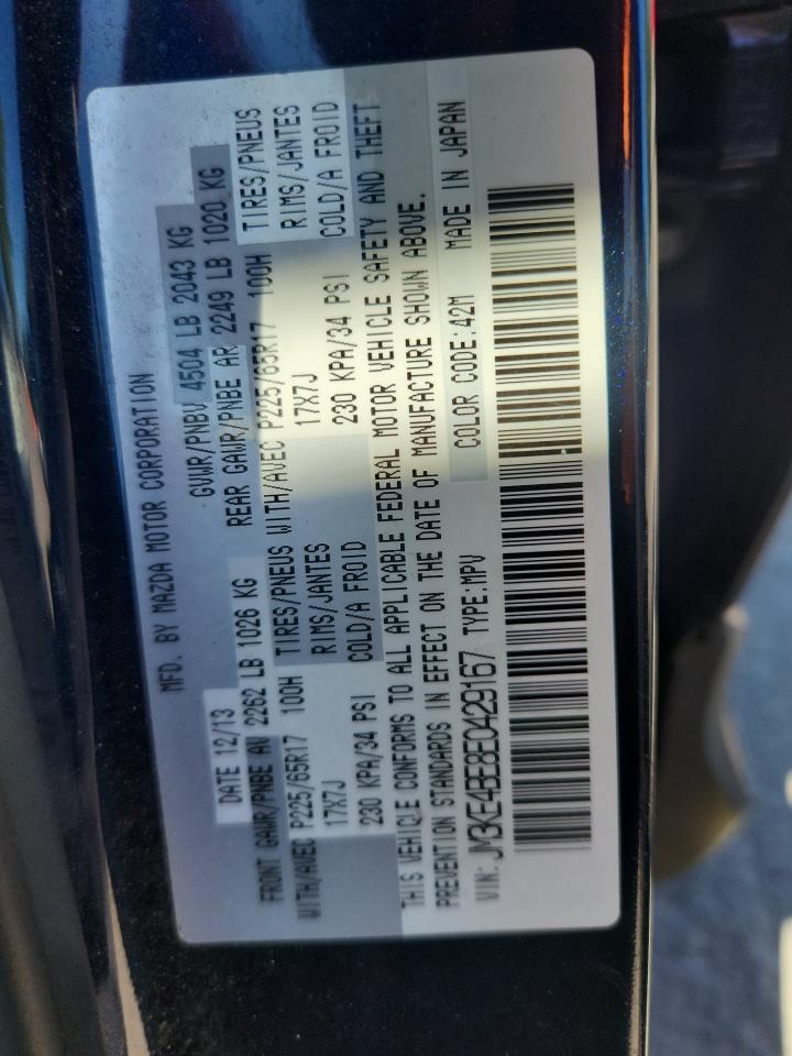 2014 Mazda Cx-5 Sport VIN: JM3KE4BE8E0429167 Lot: 63461535